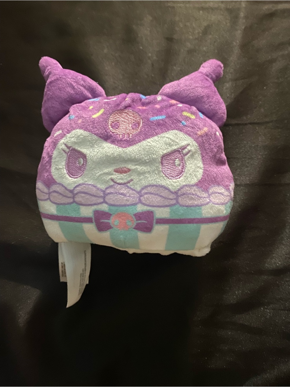 Sanrio kuromi reversible cupcake plushieAdd with soft